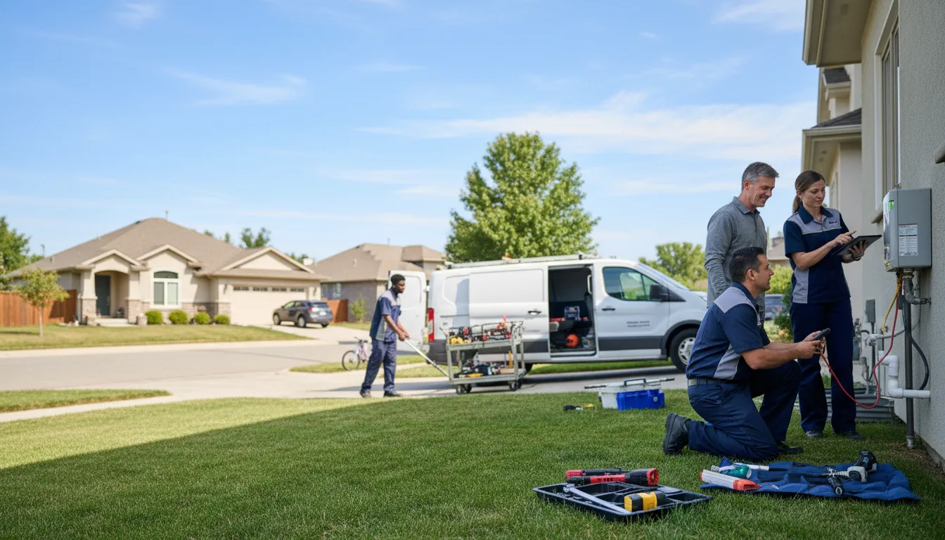 Tankless water heater service in Fort Ripley, MN